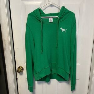 Vintage Green Women's Hoodie by PINK Victoria's Secret